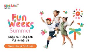trại hè anh ngữ cho trẻ em