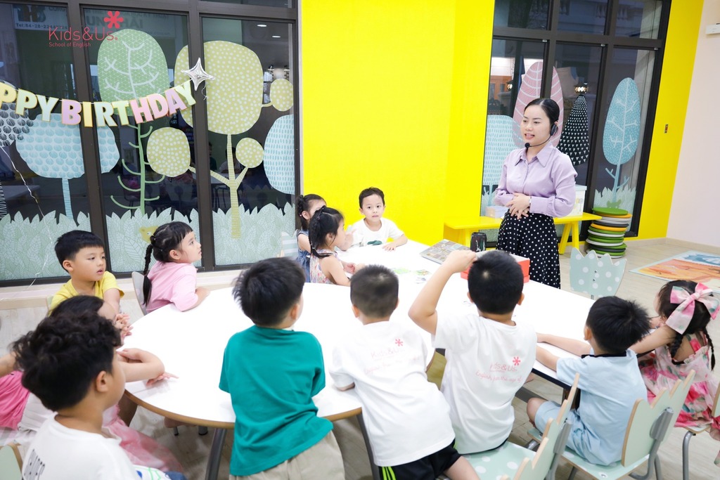 tiếng anh cho trẻ 5 tuổi