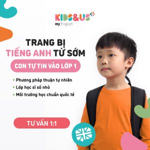 tiếng anh lớp 1 cho bé