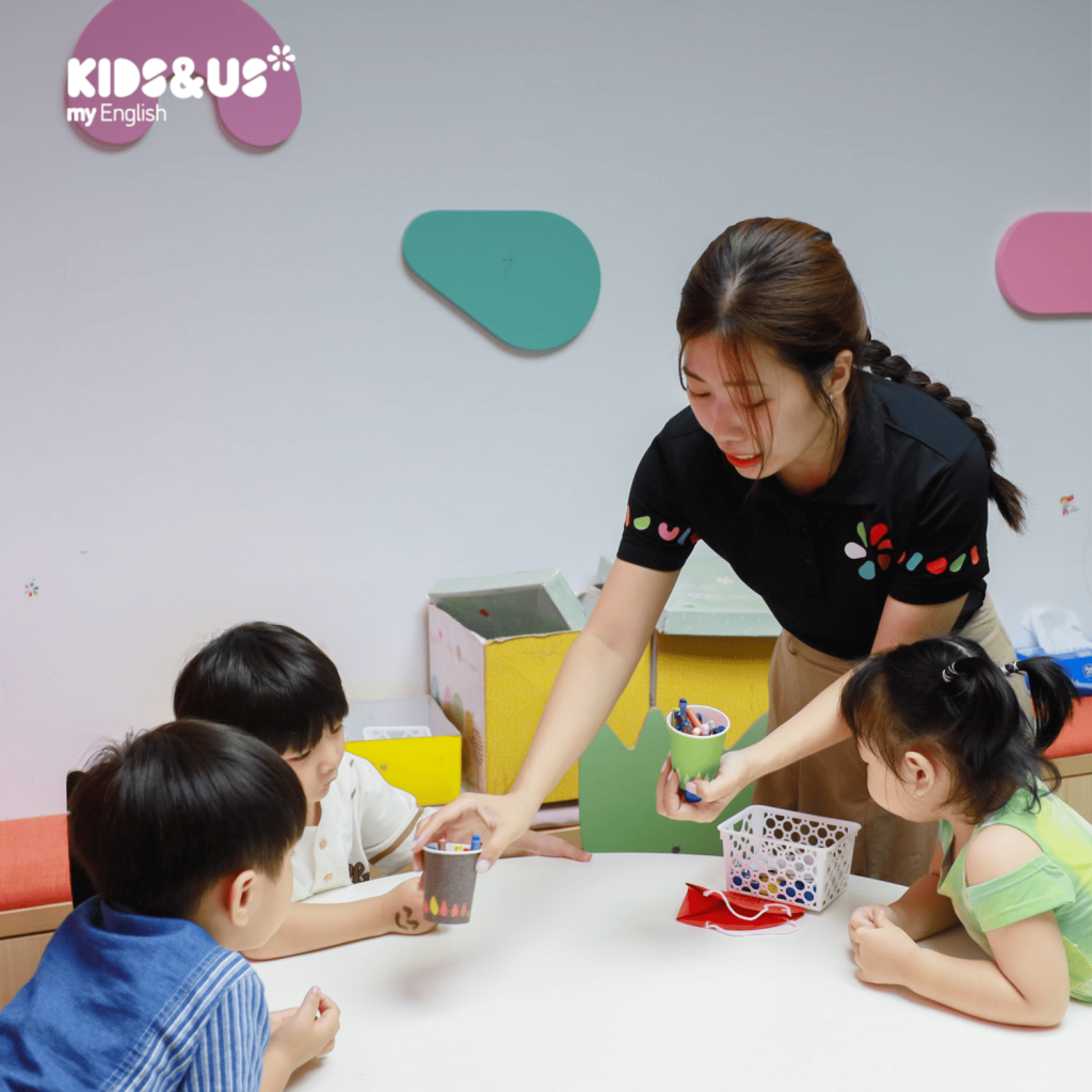 các hoạt động tiếng anh tại kids&us
