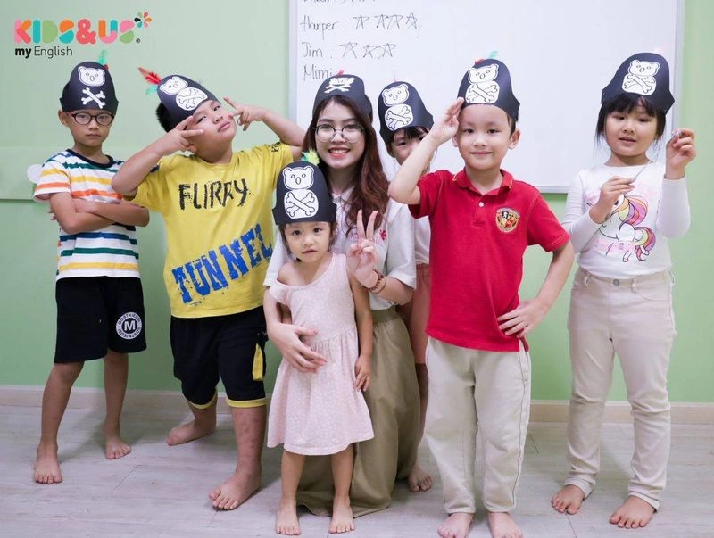 kids&Us ưu đãi back to school học tiếng anh cho bé