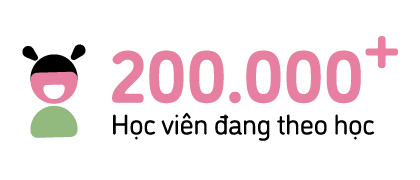 200.000+ học viên đang theo học